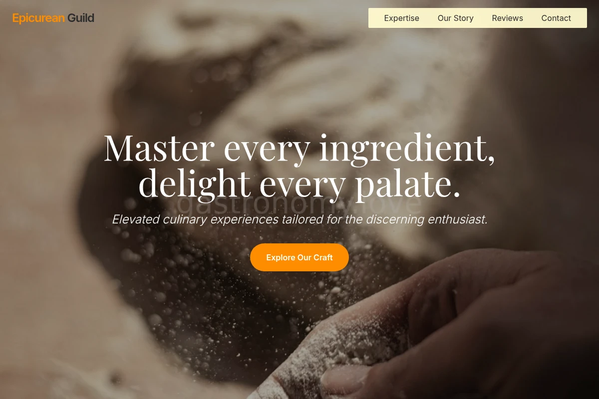 Gastronomy Artisan