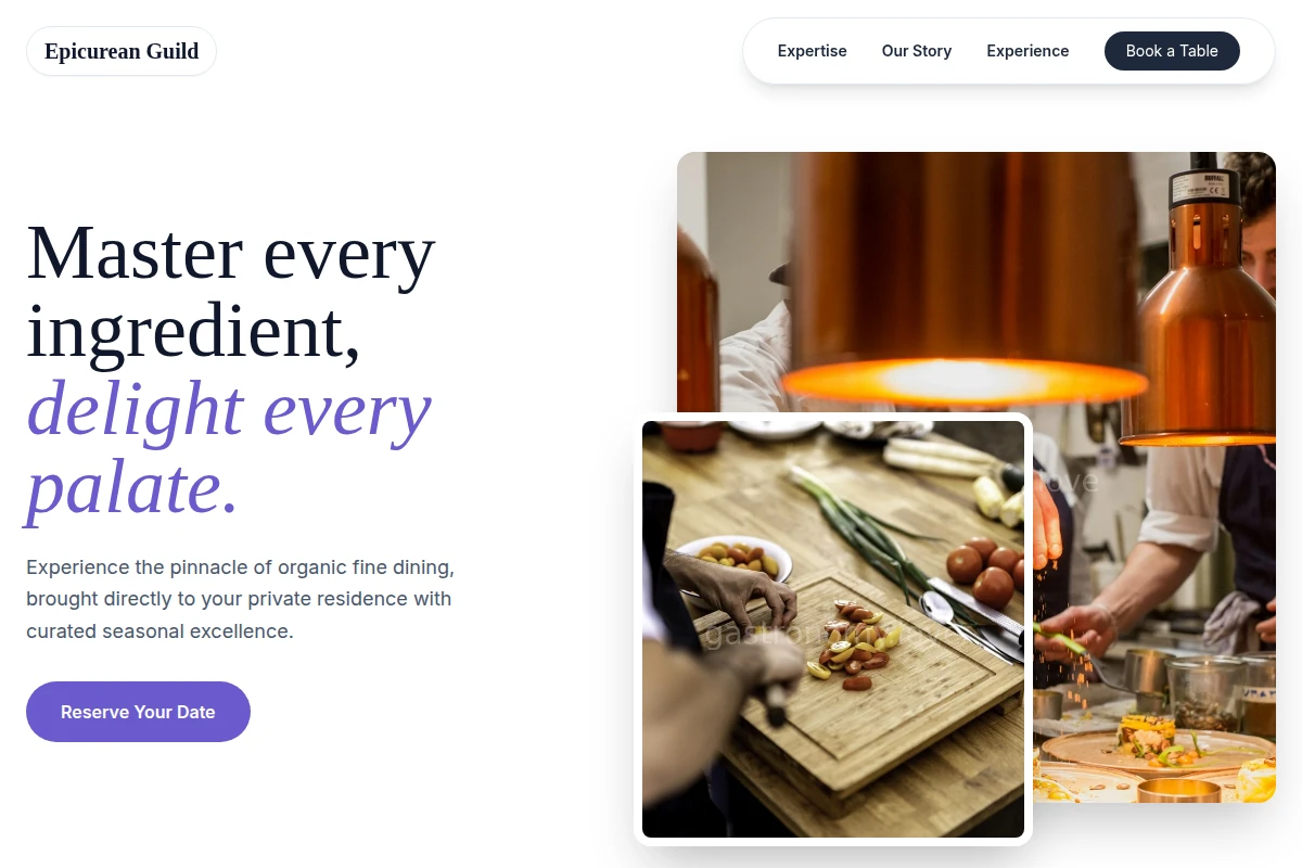 Organic Private Chef