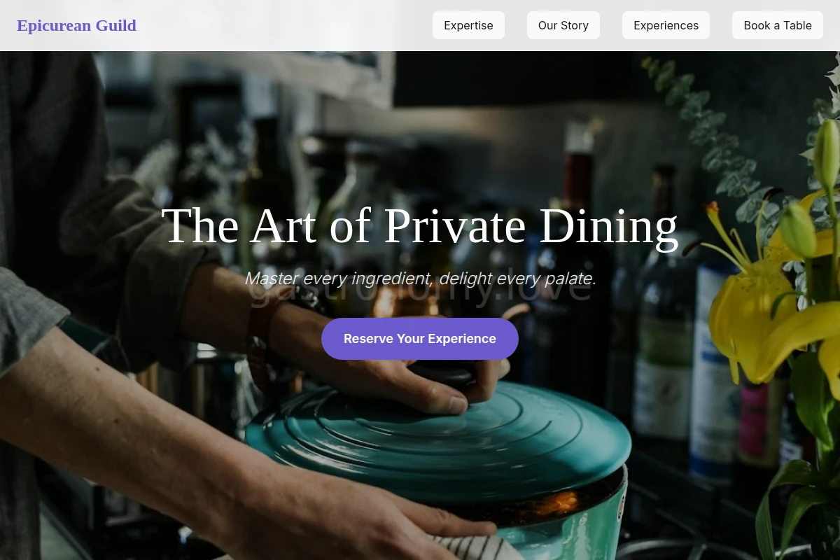 Tasting Private Chef