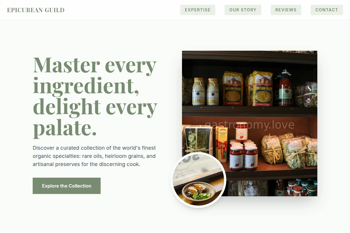 Organic Specialty Food