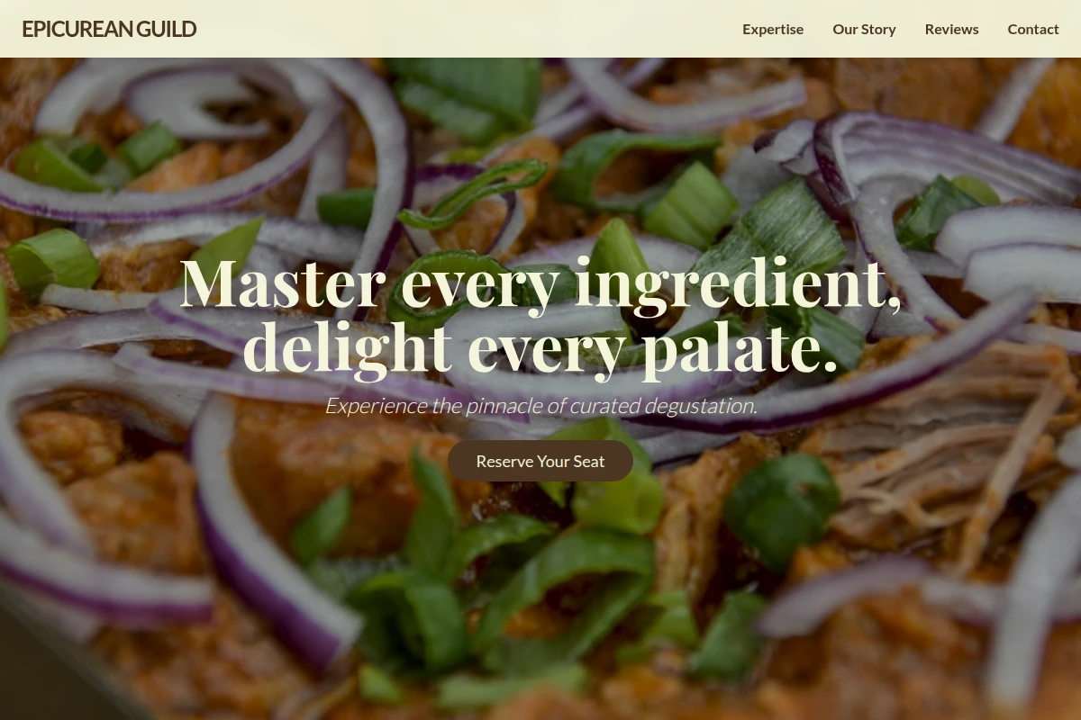Degustation Specialty Food
